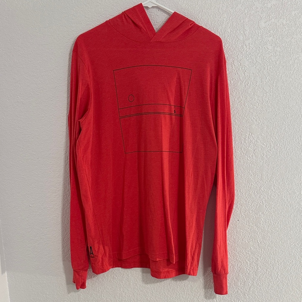 Ohana Red Graphic Hoodie